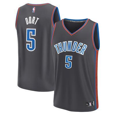 Youth Fanatics Branded Paul George Black La Clippers 2022/23 Fastbreak Jersey - City Edition