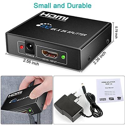 HDMI Splitter 2 Input 1 Output OR 1 Input 2 Output 2 Way Switch Box FHD  1080P