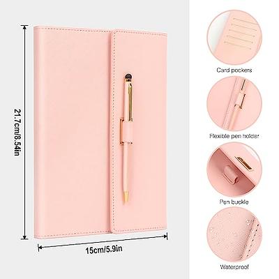 Feela 15 Pack Pocket Small Notebooks Bulk, Mini Cute Notepads Hardcover  College Ruled Lined Journals With Pen Holder For School