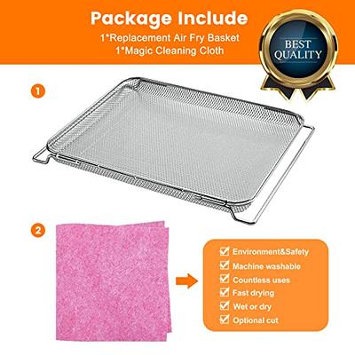 for Ninja Foodi Replacement Air Fryer Oven Basket, Original Replacement  Baking Trays for NINJA DT201 DT251 Foodi Digital Air Fryer Oven, Mesh  Basket