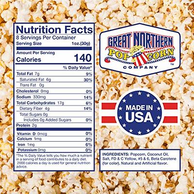 Popcorn Packets 10.75oz Butter Flavored | Lakes Coffee, LLC