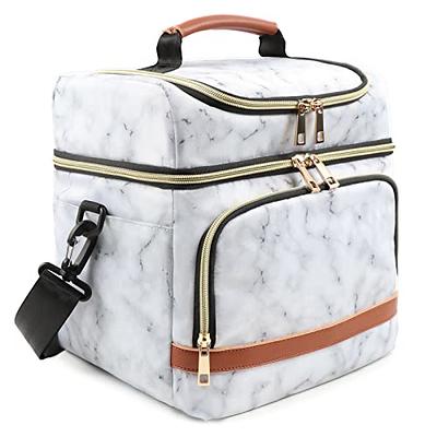 Robust Insulated Lunch Bags, Leak-Proof Cooler Bag for Adults, and Kids,  Light-Weight Portable Lunch Bag for Office work, Outdoor, Picnic, School