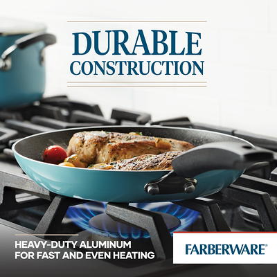 Farberware Aluminum 11.25 Nonstick Everything Pan with Lid