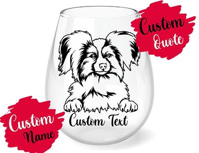 Custom Mom Quotes and Sayings Wine Glass - Engraved