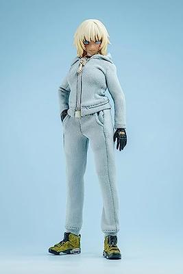 1/12 Scale Female Clothes,Female Tight Vest Pants Hoodies Clothes Sports  Tank Tops Sweater Trousers Costume Outfit Clothing for 6inch Action Figure  Body (Only Gray Pants) - Yahoo Shopping