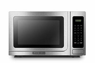  GE 1.0 Cu Ft Microwave Oven with Air Fryer, Broiler &  Convection - 1050W, Stainless Steel : Home & Kitchen