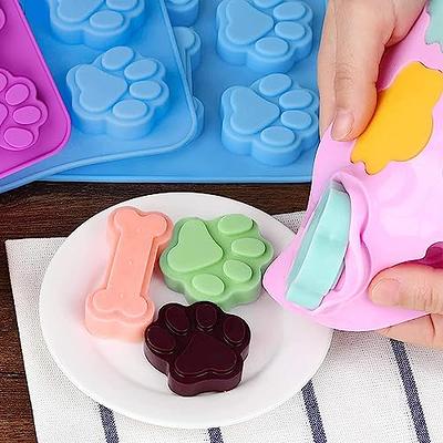 Paw and Bone Mold Silicone Molds for Baking Dog Treat Molds Puppy