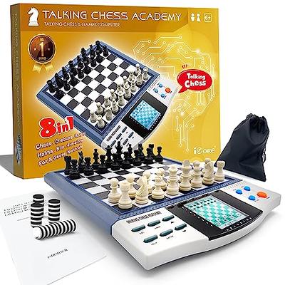 Chess Made Simple, Beginner Learning Chess Set with Chess Board and Chess  Pieces 2-Player Strategy Board Game, for Adults and Kids Ages 8 and up -  Yahoo Shopping