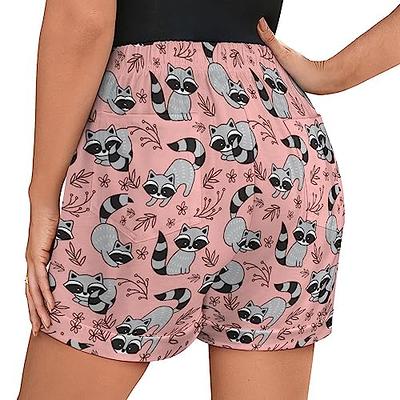  Cute Dog Cartoon Sleep Shorts for Women Pajama Shorts with  Pockets Lounge Shorts for Running : Clothing, Shoes & Jewelry