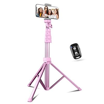 Selfie Stick Tripod, 85 Phone Tripod, Aluminum Tripod Stand for Video  Recording Photo Vlog, Travel Cell Phone Tripod with Gooseneck/Remote/Phone