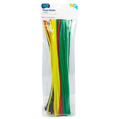 Hello Hobby Rainbow Fuzzy Sticks, 100-Pack - Yahoo Shopping