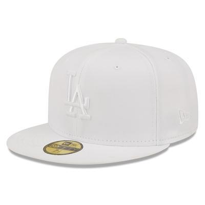 Los Angeles Dodgers New Era 100th Anniversary Pink Undervisor 59FIFTY  Fitted Hat - Brown