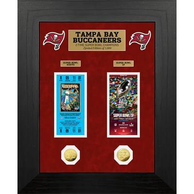 San Francisco 49ers Super Bowl Ticket & Coin Collection Framed