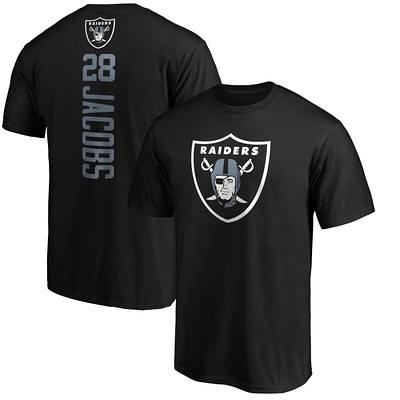 Fanatics Women's Josh Jacobs Black Las Vegas Raiders Team Player Name  Number Tri-Blend Raglan 3/4 Sleeve T-shirt - Macy's