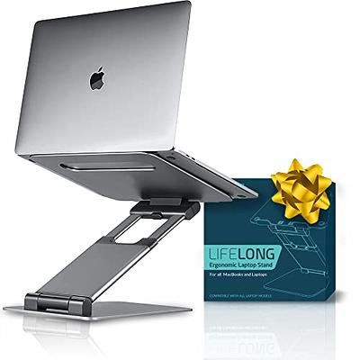 Mini Laptop Stand Adjustable Aluminium Riser Ergonomic Multi Angle Phone  Tablet