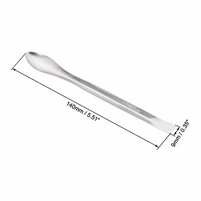 Lab Spatula Stainless Steel 15 PCS Lab Spoon Micro-Scoop Laboratory Tiny  Spoon for Reagent Sampling Mixing