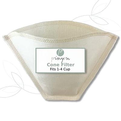 Natural Unbleached Brown Biodegradable Extra Large Coffee Filters 10, 12,  13, 14, 15 Cup Basket for Commercial, Home Coffee Maker Extra High Extra