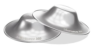 The Original Silver Nursing Cups Nipple Shields Covers for Newborn