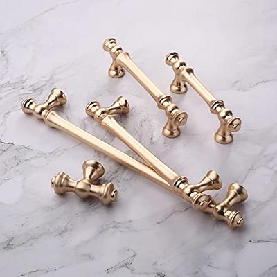 Asidrama 6 Pack 9 Inch(228mm) Brushed Brass Kitchen Cabinet Handles,  Cabinet Pulls Kitchen Cabinet Hardware for Cupboard Drawer Handles Dresser  Pulls - Yahoo Shopping