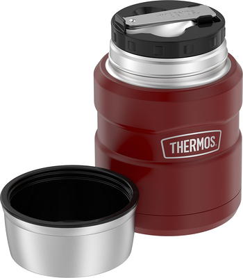 Thermos 16 oz. Stainless King Vacuum Insulated Coffee Mug - Rustic Red