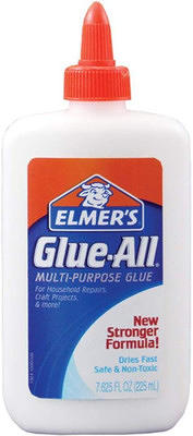 Elmer's Carpenter's Wood Glue Max, Waterproof & Stainable,  Interior/Exterior, 4oz Bottle