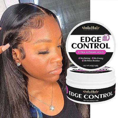  Edge Control Gel ｜ Super Shine & Moisture ｜ Flake-Free,  Non-Sticky & Non-Greasy ｜ Excellent for Hair Braiding : Beauty & Personal  Care