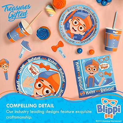 Blippi Water Bottle Wrapper - Blippi Party Supplies