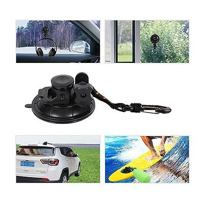 REDCAMP Heavy Duty Suction Cup Anchor with Securing Hook Tie Down