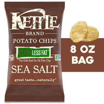 Kettle Brand Sea Salt And Vinegar Kettle Potato Chips - 7.5oz : Target