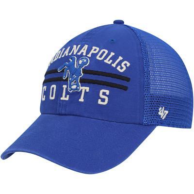 Men's '47 Royal/White Indianapolis Colts Trucker Snapback Hat