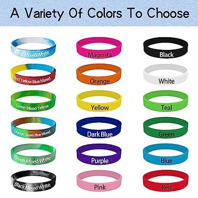 200PCS Personalized Silicone Wristbands Bulk Custom Rubber Silicone  Bracelets with Text Message Name Customized Rubber Wristbands Gifts for Events  Fundraisers Awareness Motivation Support Wedding - Yahoo Shopping