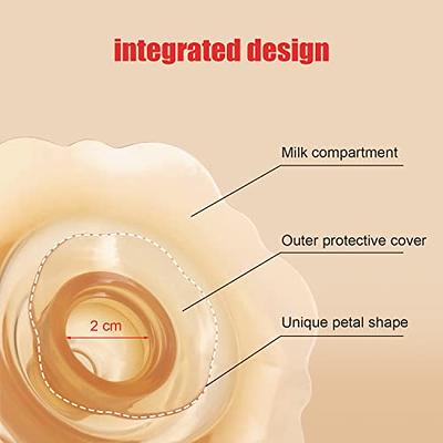 Nipple Shields for Nursing Newborn,Double Layer Breast Shield,for Latch Difficulties or Flat or Inverted Nipples