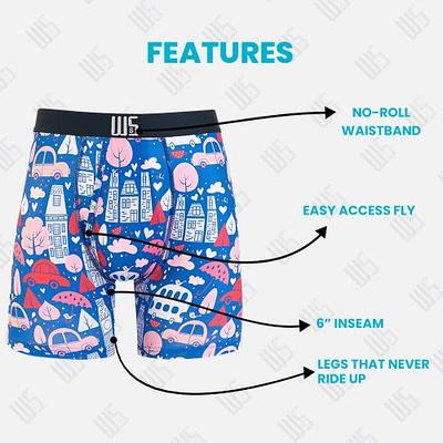 ILUVIT Womens Boxer Briefs Underwear Cotton Anti Chafing Boy