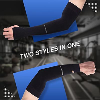 Sports Compression Arm Sleeves (1 Pair) –