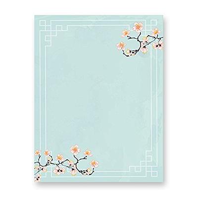 60 Sheets Vintage Floral Stationary with 30 Envelopes, Letter