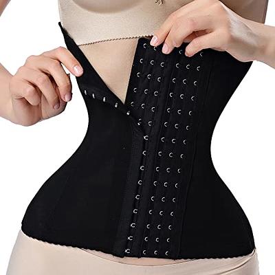 Waist Trainer for Women Underbust Latex Sport Girdle Corsets Cincher  Hourglass Body Shaper(M) 