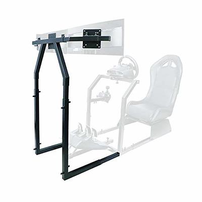 MoNiBloom Racing Simulator Cockpit with Monitor Stand fit for