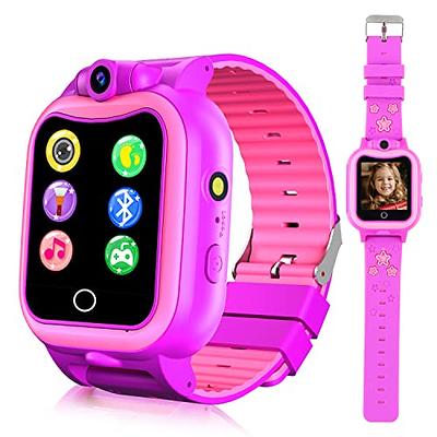 Kids Smart Watches Girls with 26 Games, High-Resolution Touchscreen Camera  Flashlight Music Player for Girls Watches Ages 7-10, Kids Watch for Girls