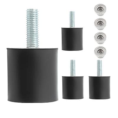 Bonsicoky 4 Pcs M8 Male Female Rubber Studs Shock Absorber Anti-Vibration  Isolator Mounts for Diesel Engines, Harvester, Generator - Yahoo Shopping