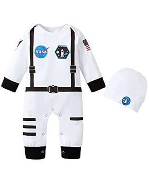 White Astronaut Costume Girl's 