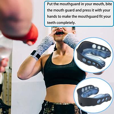Set of 4 Sports Mouth Guard for Kids, BPA Free Mouth Guards for Boxing  Football Hockey Karate Rugby