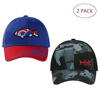 BASSDASH Kids Youth Fishing Sun Hat Mesh Back Adjustable Baseball Trucker  Cap for Boys Girls Toddler 2 Pack - Yahoo Shopping