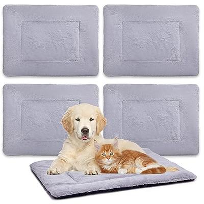 Dog Crate Pad(23X 36), Dog Crate Mat with Anti-Slip Bottom, Dog Mats for  Sleep