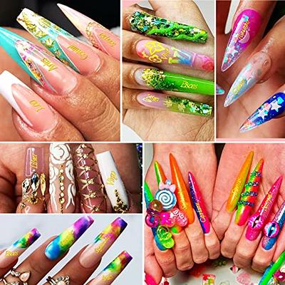 600PCS Nail Stickers 3D Gold Metal Nail Art, Mity rain Zodiac Nail Stickers,  Mini Twelve Constellation Nail Decals Gold Nail Glitters for Acrylic Nails  Art Decorations - Yahoo Shopping