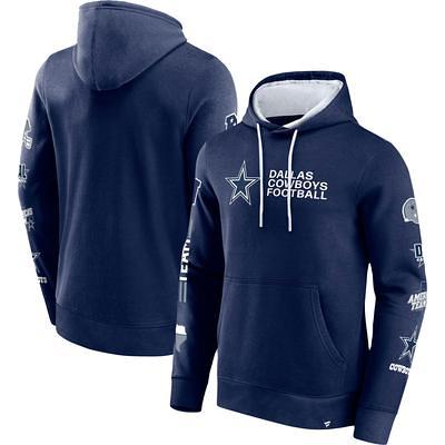 Men's Antigua Navy Dallas Cowboys Victory Pullover Hoodie