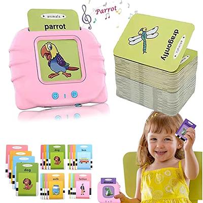 独特な 送料無料 Aullsaty Toddler Toys Talking Flash Cards for 1 2