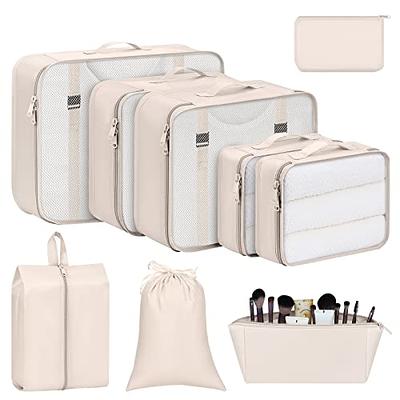 New 9pcs/set Large Travel Bag Organizer Travel Set Suitcases Storage Bag Luggage  Accessories Kit Packing Cube Travel Organizer