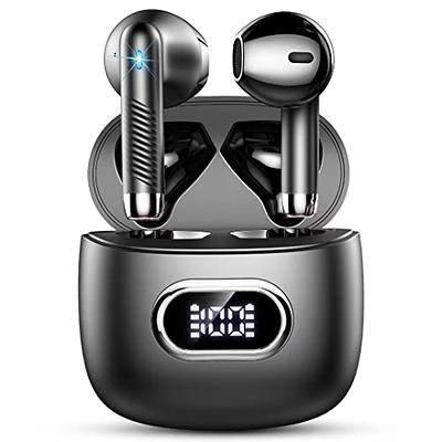 Wireless Earbuds,Bluetooth 5.3 Ear Buds Stereo Bass,Bluetooth Headphones in  Ear Noise Cancelling Mic,IP7 Waterproof Earphones Sports Ear pods,Air Buds  Pro 32H Playtime for iPhone/Android/Samsung 