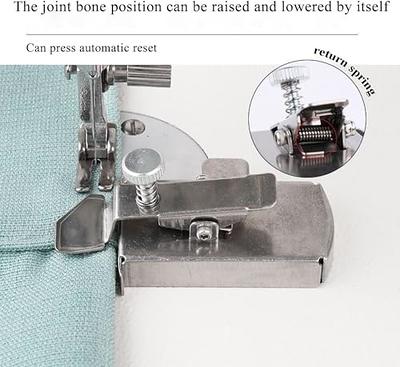  Buddy Sew Magnetic Seam Guide, Universal Sewing Machine  Attachments, Sewing Machine Presser Foot, Multifucntional Straight Line  Hems Sewing Ruler for All Sewing Machine, Seam Guide Ruler