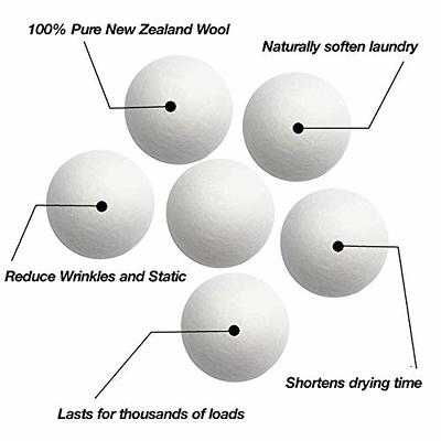 Pure Natural Wool Dry Clothes Ball,can Be Reused,wool Balls Replaces Dryer  Sheets - Wool Balls For Dryer - Laundry Balls For Dryer - Temu